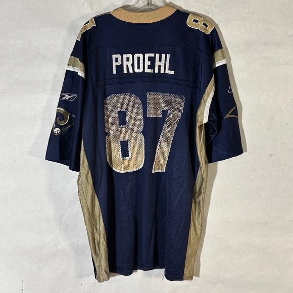 Retro Vintage Reebok NFL Rams Football Jersey size mens XL - Picture 11 of 11
